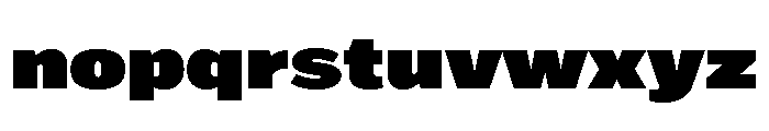Marsden Wide Ultra Black Font LOWERCASE