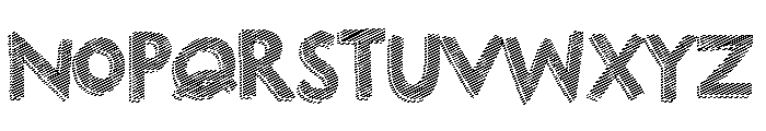 Marujo Color Shades Font UPPERCASE