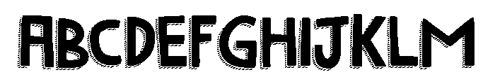 Marujo Color Font UPPERCASE
