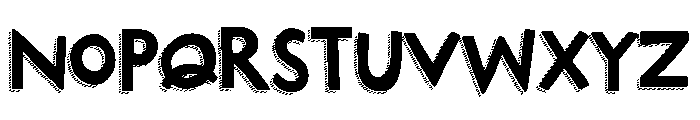 Marujo Color Font UPPERCASE