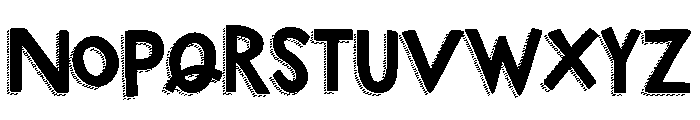 Marujo Color Font LOWERCASE