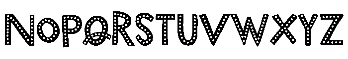Marujo Dotface Font LOWERCASE