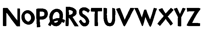 Marujo Regular Font LOWERCASE