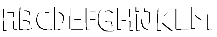 Marujo Shadow 1 FONT