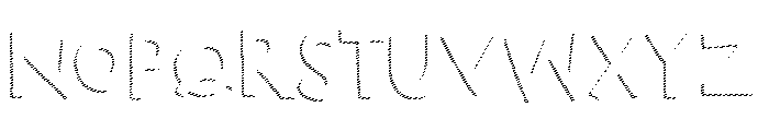 Marujo Shadow 2 Font UPPERCASE