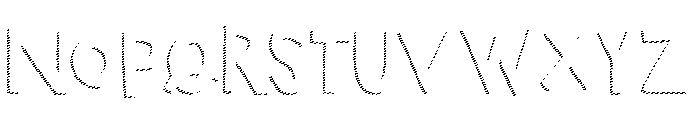 Marujo Shadow 2 Font LOWERCASE