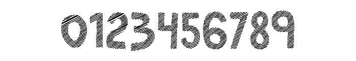 Marujo Striped Font OTHER CHARS