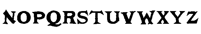 Masonic Lodge Regular Font LOWERCASE