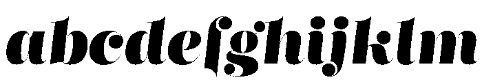Mastadoni G1 Italic FONT