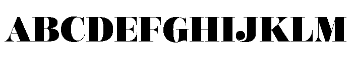 Mastadoni G2 Font UPPERCASE