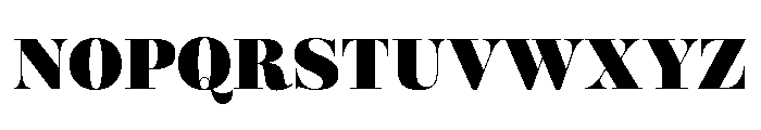 Mastadoni G3 Font UPPERCASE
