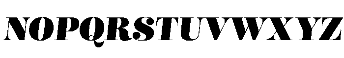 Mastadoni G4 Italic Font UPPERCASE