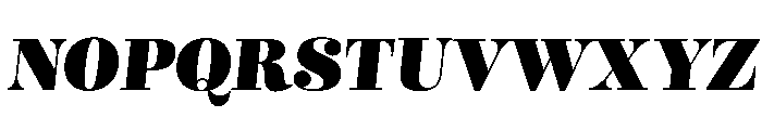 Mastadoni G5 Italic Font UPPERCASE