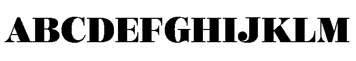 Mastadoni G5 Font UPPERCASE
