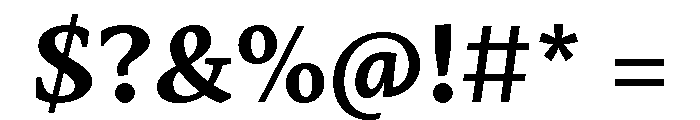 Mastro Caption Bold Font OTHER CHARS