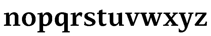 Mastro Caption Bold Font LOWERCASE
