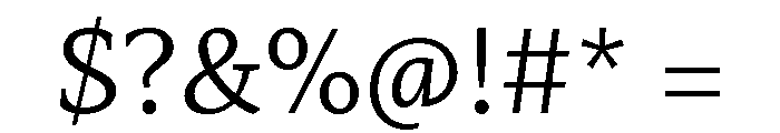 Mastro Caption Book Font OTHER CHARS