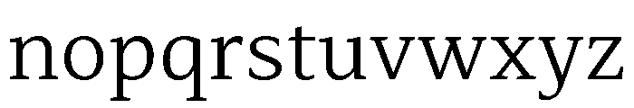Mastro Caption Book Font LOWERCASE