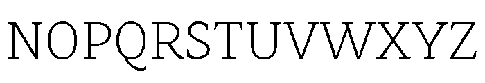 Mastro Caption Extra Light Font UPPERCASE