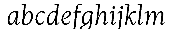 Mastro Caption Light Italic FONT