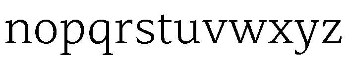 Mastro Caption Light Font LOWERCASE