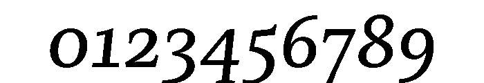 Mastro Caption Medium Italic Font OTHER CHARS