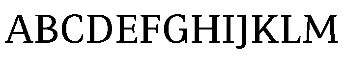 Mastro Caption Medium Font UPPERCASE