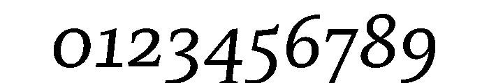 Mastro Caption Regular Italic Font OTHER CHARS