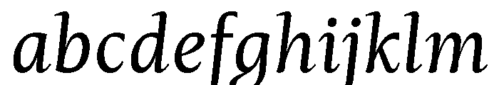 Mastro Caption Regular Italic FONT