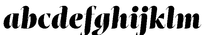 Mastro Display Black Italic FONT