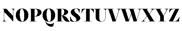Mastro Display Black Font UPPERCASE