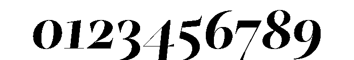 Mastro Display Bold Italic Font OTHER CHARS