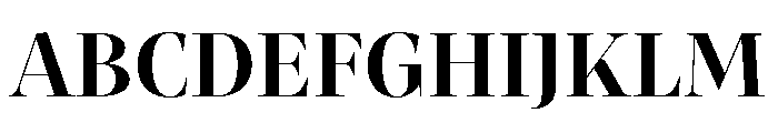 Mastro Display Bold Font UPPERCASE