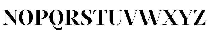 Mastro Display Bold Font UPPERCASE