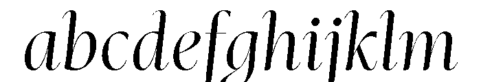 Mastro Display Book Italic FONT