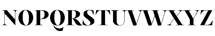 Mastro Display Extra Bold Font UPPERCASE