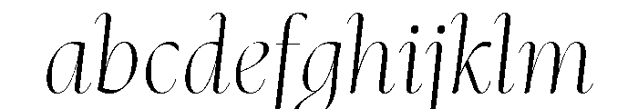 Mastro Display Extra Light Italic FONT