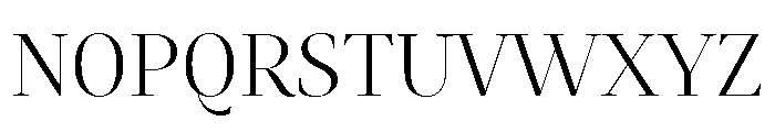 Mastro Display Light Font UPPERCASE
