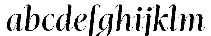 Mastro Display Medium Italic FONT