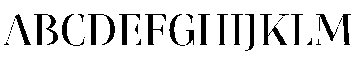Mastro Display Medium Font UPPERCASE