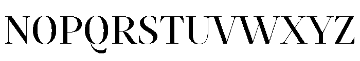 Mastro Display Medium Font UPPERCASE