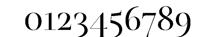 Mastro Display Regular Font OTHER CHARS