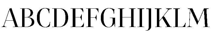 Mastro Display Regular Font UPPERCASE