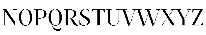 Mastro Display Regular Font UPPERCASE