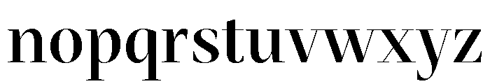 Mastro Display Semi Bold Font LOWERCASE
