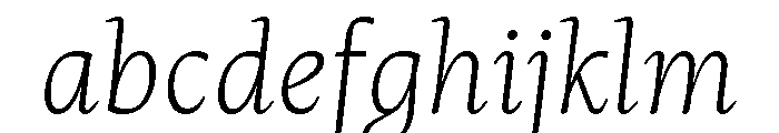 Mastro Italic FONT