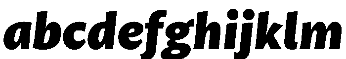 Mastro Sans Black Italic FONT