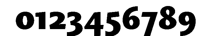 Mastro Sans Black Font OTHER CHARS