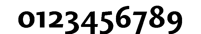 Mastro Sans Bold Font OTHER CHARS