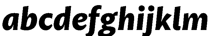 Mastro Sans Extra Bold Italic FONT